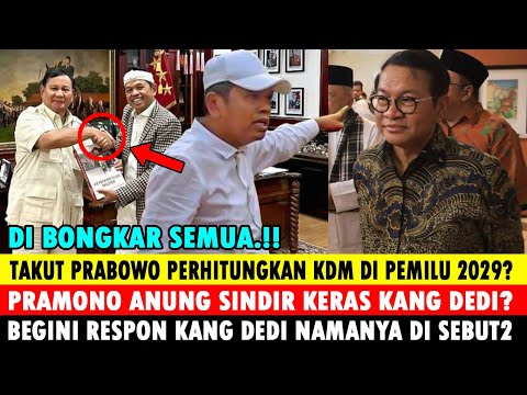 KDM Murka !! Kang Dedi Mulyadi Bongkar Rekam Jejak Pramono Anung?