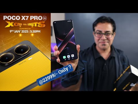 Poco X7 Pro in india I @ 22999/- INR  ?