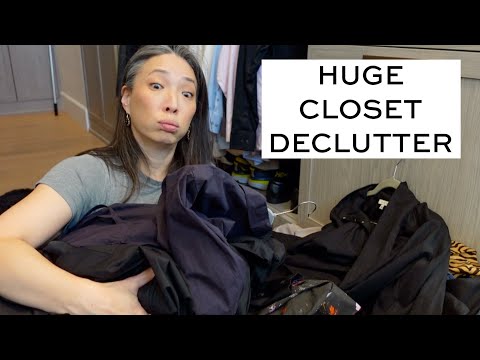 CLOSET DECLUTTER and some organization - Mishmas Day 20 - #mishmas2024