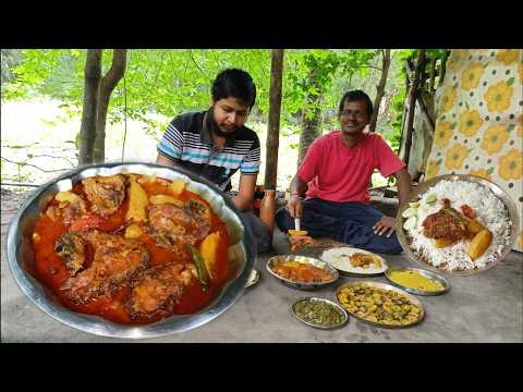 পূজা স্পেশাল কাতলা ফিশ কারি রেসিপি একবার এইভাবে বাড়িতে বানিয়ে দেখুন | Katla Fish Curry Recipe |