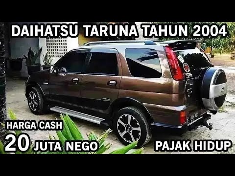 HARGA MOBIL BEKAS DAIHATSU TARUNA HANYA 20 JUTA MURAH TAHUN 2004