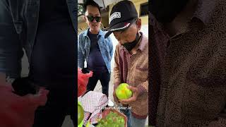 mangga bunga Indramayu!!  #streetfood