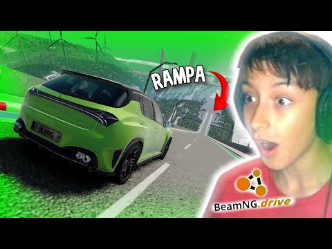 Destruyendo Coches en RAMPA GIGANTE!!🔥Car Jump Arena 2.0 - Locura y Destrucción en BeamNG en ESPAÑOL