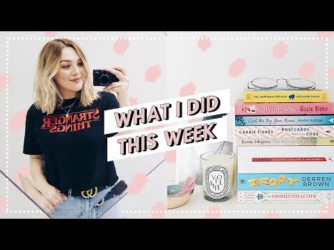 WHAT I DID THIS WEEK | TOPSHOP TRY ON + BOOK HAUL | I Covet Thee Vlog