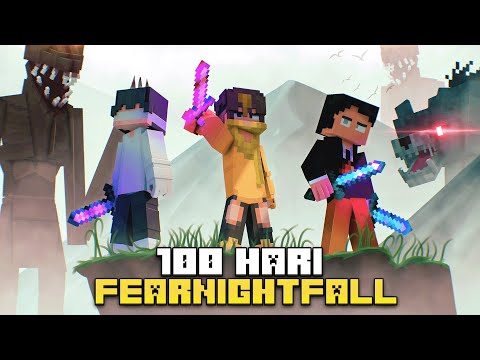 100 Hari di Minecraft Fear Nightfall ( ft @ItsSandwich @no1ree )