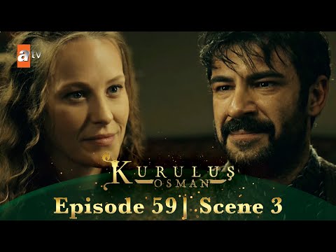 Kurulus Osman Urdu | Season 3 Episode 59 Scene 3 | Tumhaare liye is jagah ko jala dunga!