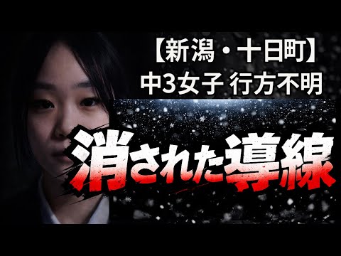 新潟十日町女子中學生行方不明 消された導線とは