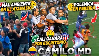🔥CALI DEMANDÓ LOS 3 PUNTOS CONTRA JUNIOR😱AGUERRE PELEÓ CON LOS HINCHAS🤬¿ERA PENAL PARA PEREIRA?🤔