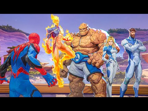 Spider-Man Meets The Fantastic Four