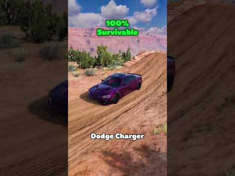 Can a Dodge Challenger Survive THIS desert Jump?