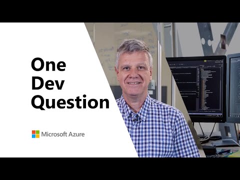 What's the role of Azure AD in the Microsoft identity platform? | One Dev Question: Jean-Marc Prieur