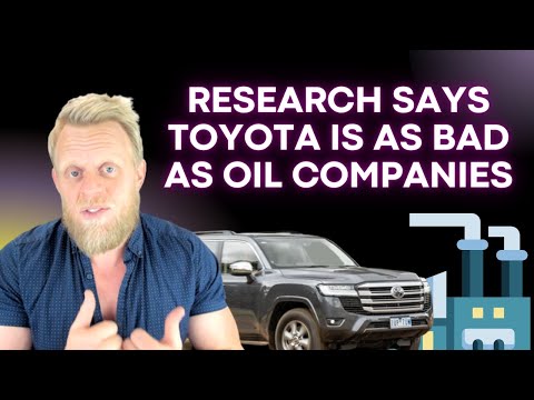 Toyota is 100% determined to continue its anti EV propaganda