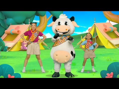 ¡Soy una Serpiente! 🐍 ¡A Jugar en el Campamento con la Vaca Lola! | Canciones Infantiles