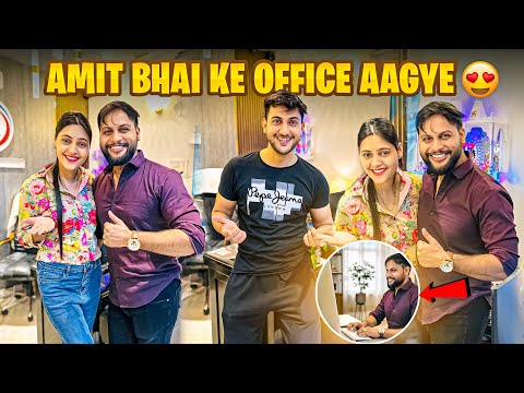 Amit Bhai Ke Office Aagye😍 | Vinay Thakur Vlogs