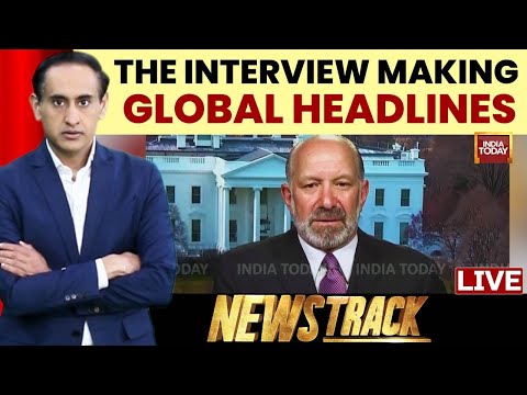 NewsTrack with Rahul Kanwal LIVE: Howard Lutnick Exclusive | Trump, Trade & Tariffs | India Today