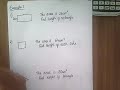 Area and Perimeter of Shapes