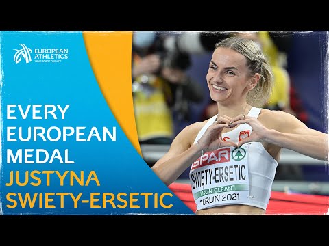 SUPERSTAR Swiety-Ersetic - Every Justyna Swiety-Ersetic European Championships Medal