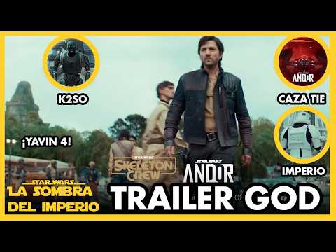 ¡TRAILER ANDOR 2 TODO EXPLICADO! + Revelaciones de Mandalorian, Skeleton Crew y Andor – Star Wars