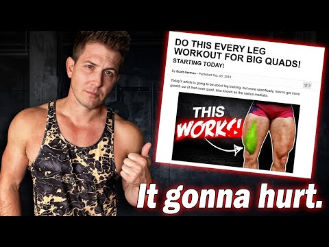 How To Grow Your Quads FAST || DO THIS!