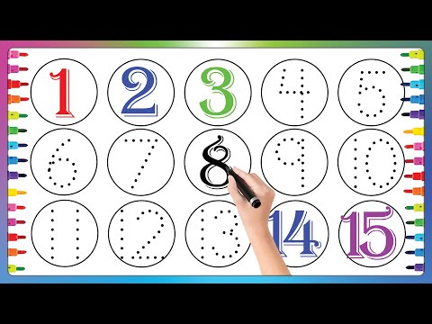 123 Numbers | 123 Number Names | 1 To 15 Numbers Song | 12345 learning for kids #kidsvideo #kidssong