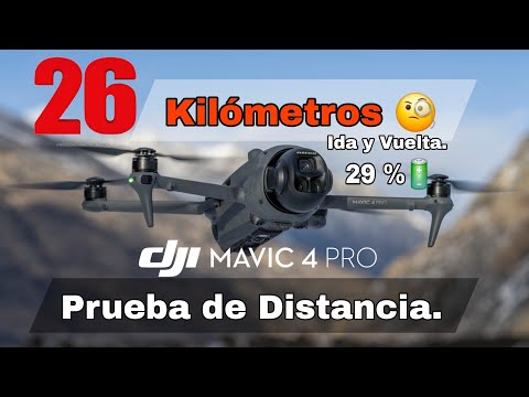 Prueba de Distancia DJI MAVIC 4 PRO control DJI RC PRO 2 en español