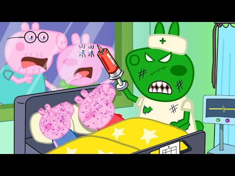 Peppa Pig Vs Granny At House!! Oh No George, Stop...! What Happened?🧟‍♀️ | Peppa Pig Funny Animation