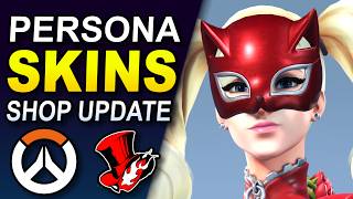 Trying out ALL NEW Persona 5 Skins in Overwatch 2!