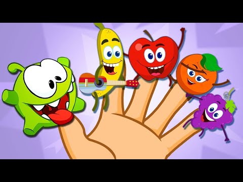 Canción familiar de Yummy Fruit Finger de Om Nom | Rimas infantiles y canciones para niños