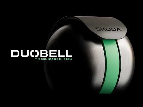 Škoda DuoBell - The First Bike Bell Designed To Penetrate Noise-Cancelling Headphones