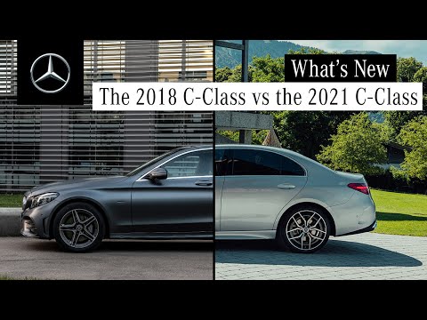 The 2021 C-Class in Comparison to Its Predecessor