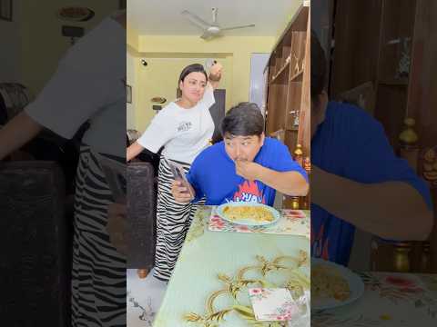 Kaise anari se pala pada 🤣😂 Husband Wife Comedy #funny #lol #explore #tranding #short #comedy #viral