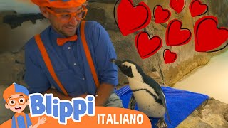 Blippi e l’Acquario - Scopri pesci e animali 🐟 | Blippi in Italiano | Video educativi per bambini