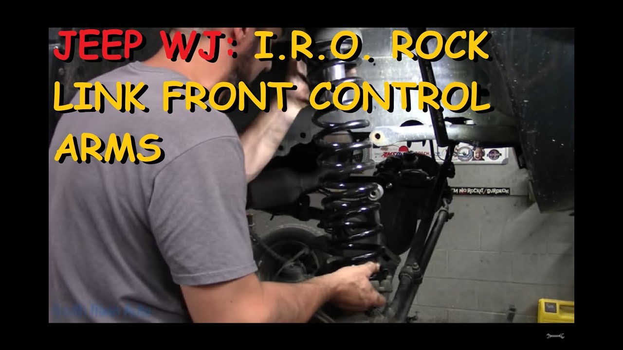 Jeep WJ: Installing Iron Rock Off Road Rock Link Front Long Arms