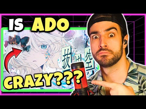 So... Thats WHY ADO Sings In A Cage?? FIRST  Time REACTING To ADO'S 抜け空 | Music Video Reaction