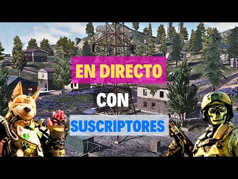 Jugando con suscriptores y amigos del juego