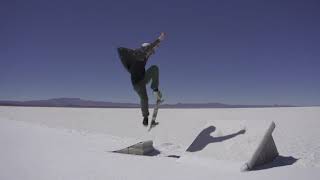 Skateboard sulle Ande