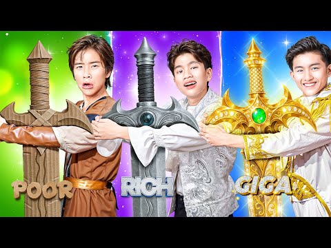 Nghèo Vs Giàu Vs Siêu Giàu Trong Gia Đình Hoàng Gia! Ai Sẽ Trở Thành Hoàng Tử?