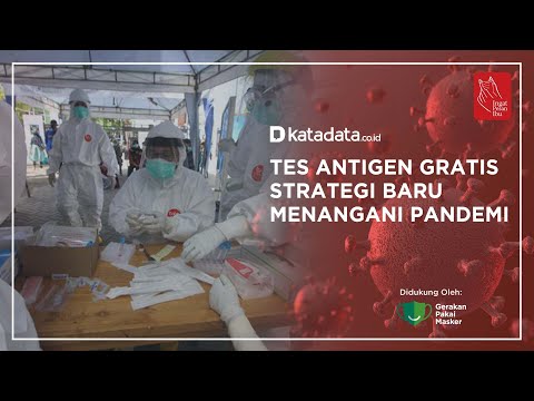Tes Antigen Gratis, Startegi Baru Menangani Pandemi | Katadata Indonesia