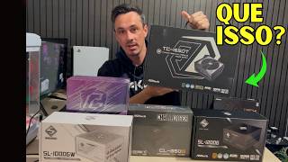 📦 MEGA UNBOXING: Será que a fonte da ASRock é tudo isso?