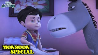 Vir The Robot Boy | Aasman Se Gire Patthar | Vir Monsoon Special Compilation | Wow Action