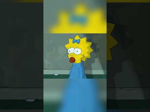 That day Maggie actually spoke.#simpsons #cartoon