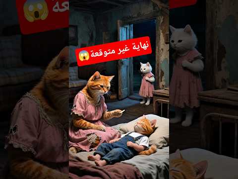 القط😼 مياو اختو سوسو بتختفي من البيت😓💔 و النهاية غير متوقعة😱 #shorts #cat #funny #aiart #ai