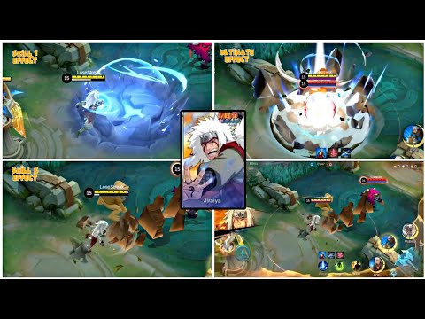 NEW UPCOMING PHOVEUS (JIRAYA)  NARUTO SKIN GAMEPLAY | MLBB