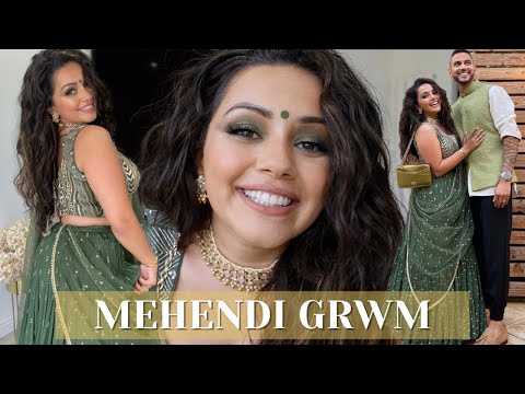 MEHENDI GRWM | INDIAN WEDDING GRWM 2021 | KAUSHAL BEAUTY