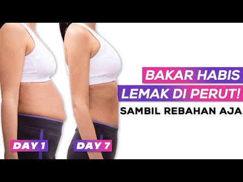 Rahasia Bakar Lemak Perut Tanpa Bangun Dari Matras! Selama 25 Menit