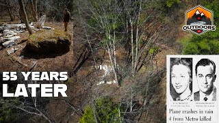 Hiker Finds Horrific 1970's Plane Crash Site in the Woods (No Survivors)