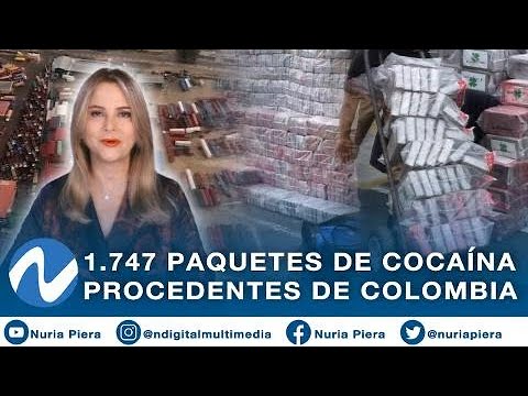 Incautan 1.747 paquetes de Cocaína en el puerto de Haina procedentes de Colombia | Nuria Piera