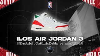 Las nuevas zapatillas de Jordan Brand inspiradas en México en #NBAStyle
