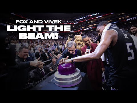 Fox & Vivek LIGHT THE FIRST PLAYOFF BEAM! video clip