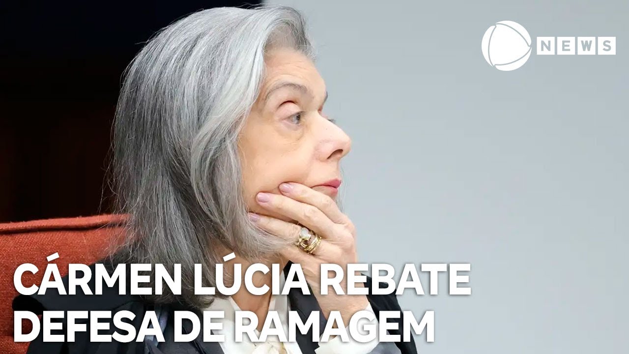 Ministra Cármen Lúcia rebate defesa de Alexandre Ramagem